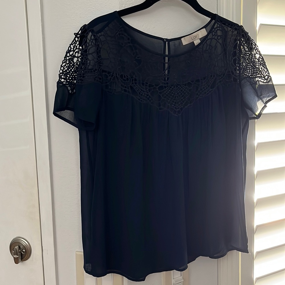 Lace top detailed Blouse